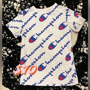 Champion word shirt